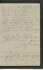 Nachlass Franz Steindachner, Brief von Gabriel Adolphe Boucard an Franz Steindachner (10.10.1881), Inv.Nr. 48.08, Seite 3
